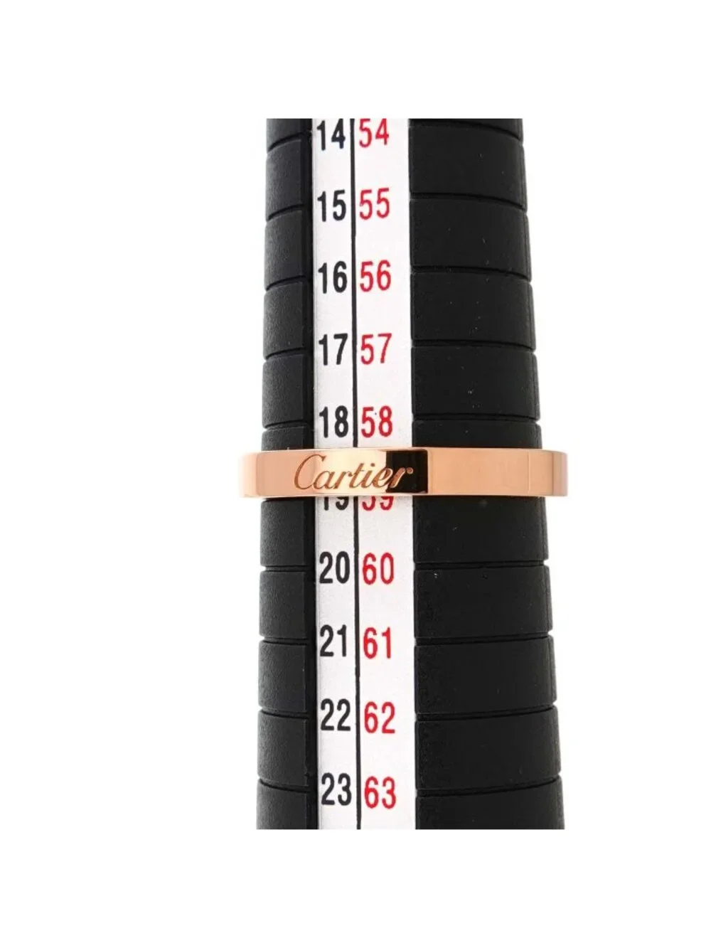 Cartier C de Cartier 59 Ring Width 18k PG Pink Gold 750